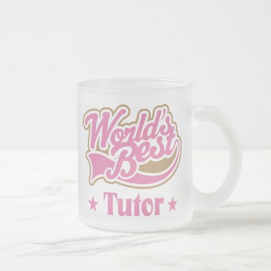 Tutor-Geschenk Mattglastasse (Rechts)