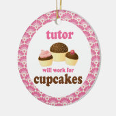 Tutor-Geschenk-Verzierung Keramik Ornament (Links)