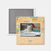 Tutor Kitty Magnet (Vorderseite/Rückseite)