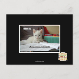 Tutor Kitty Postkarte