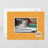 Tutor Kitty Postkarte (Vorne/Hinten)