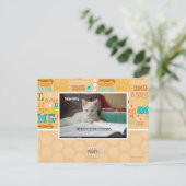 Tutor Kitty Postkarte (Stehend Vorderseite)