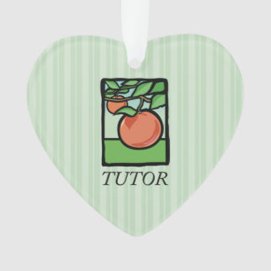 Tutor, Lehrer Danke, Apple Ornament