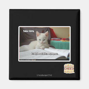 Tutor-Miezekatze Magnet