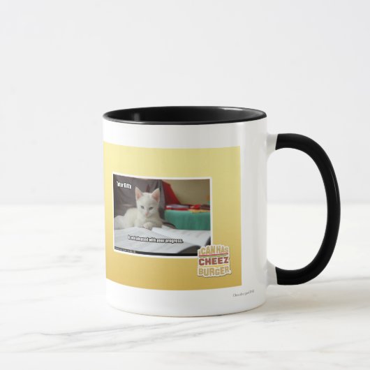 Tutor-Miezekatze Tasse (Rechts)