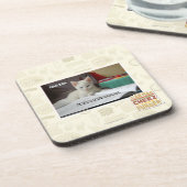 Tutor-Miezekatze Untersetzer (Linke Seite)