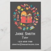 Tutor oder Lehrer für Kinder Flyer (Vorne)