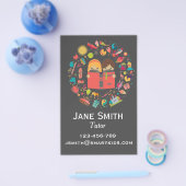 Tutor oder Lehrer für Kinder Flyer (Einzeln)