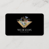 Tutor QR Code Business Card Visitenkarte (Vorderseite)