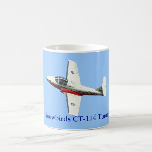 Tutor-Tasse der Snowbirds-CT-114 Kaffeetasse (Mittel)