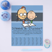 Tutor.Tutoring.Anpassbare Werbung Flyer (Einzeln)