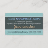 Tutor.Tutoring.Teacher.Learning Specialist.gr Visitenkarte (Rückseite)