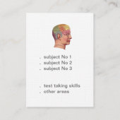 Tutor Visitenkarte (Rückseite)