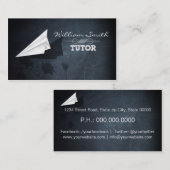 Tutor-Visitenkarte Visitenkarte (Vorne/Hinten)