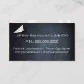 Tutor-Visitenkarte Visitenkarte (Rückseite)