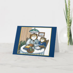 Tutor/Zuhause-Schulkarte Dankeskarte