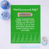 Tutoring-Flyer Flyer (Einzeln)