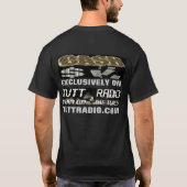 Tutt das schwarze Shirt Radiobargeldes (Rückseite)