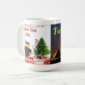 Tutt Radio 2016 spielt die 4 Tots-Tasse Kaffeetasse (Vorderseite Links)