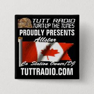 Tutt Radioallstars Knopf Button