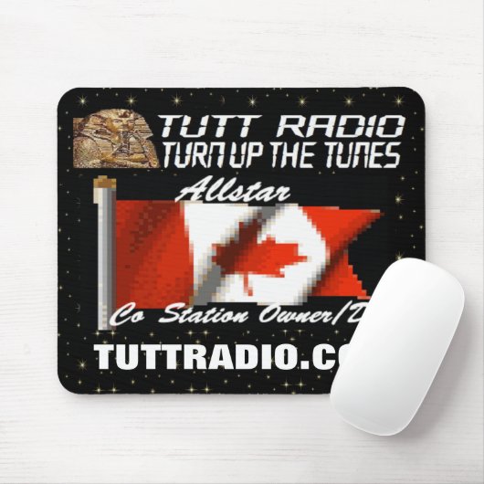Tutt Radioallstars Mousepad (Mit Mouse)