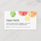 Tutti Fruitti Babydusche Windelwanne Windelwanne Begleitkarte (Vorderseite)