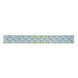 Tutti Fruitti Birthday Pattern Cute Fruits Satinband