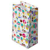 Tutti Fruitti Summer Fruchtsaft Ice Creme Leckerei Kleine Geschenktüte (Rückseite Schrägansicht)