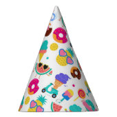 Tutti Fruitti Summer Fruchtsaft Ice Creme Leckerei Partyhütchen (Rechts)