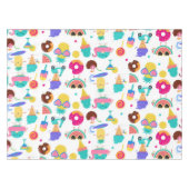 Tutti Fruitti Summer Fruchtsaft Ice Creme Leckerei Tischdecke (Vorderseite (Horizontal))