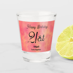 Tutti Fruity Storm Wolken 21. Shot Glass Schnapsglas