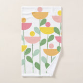 Tutti Frutti Blume Badhandtuch Set (Handtuch)