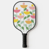 Tutti Frutti Blume Pickleball Schläger (Vorderseite)