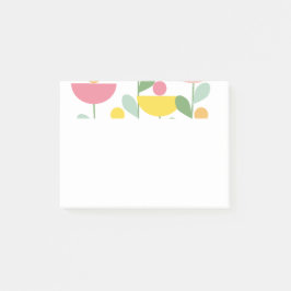 Tutti Frutti Blume Post-it Klebezettel