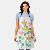 Tutti Frutti Blume Schürze (Getragen)