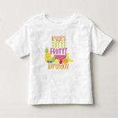 Tutti Frutti Brithday Party Kleinkind T-shirt (Vorderseite)