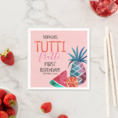 Tutti Frutti Child's Geburtstagsparty Serviette (Beispiel)
