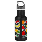Tutti frutti, Flasche Edelstahlflasche (Rückseite)