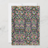 Tutti Frutti Geburtstagsparty Einladung 2. Geburts (Rückseite)