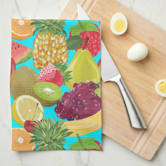 Tutti Frutti Geschirrtuch (Viertel Falte)
