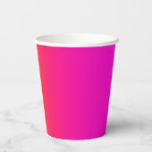 Tutti Frutti Gradient Pappbecher (Rückseite)