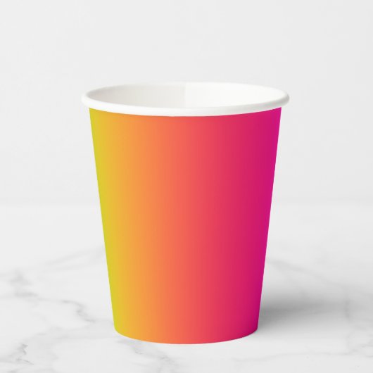 Tutti Frutti Gradient Pappbecher (Links)