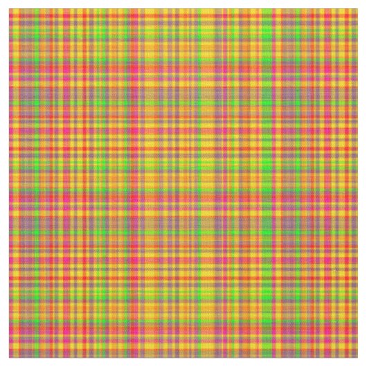 Tutti Frutti Kariert 02-Fabric Stoff (Nahaufnahme)