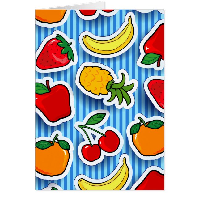 Tutti frutti, Karte (Vorne)