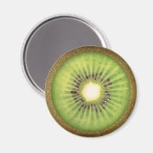 Tutti Frutti Kiwi Slice Magnet (Vorderseite/Rückseite)