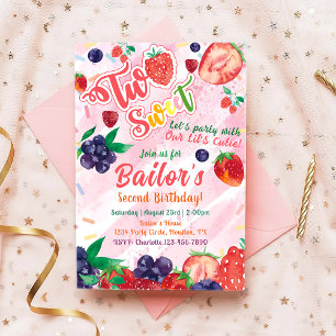 Tutti Frutti Obst Party Geburtstag Einladung