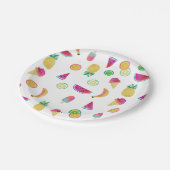 Tutti Frutti Paper Tellers Pappteller (Schrägansicht)