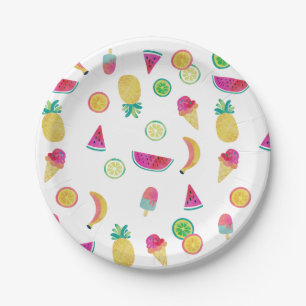 Tutti Frutti-Papierteller Pappteller