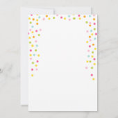 Tutti Frutti Party Geburtstag Frucht Dankeschön Ka Dankeskarte (Rückseite)