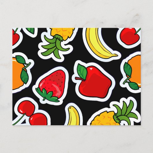 Tutti frutti, Postkarte (Vorderseite)